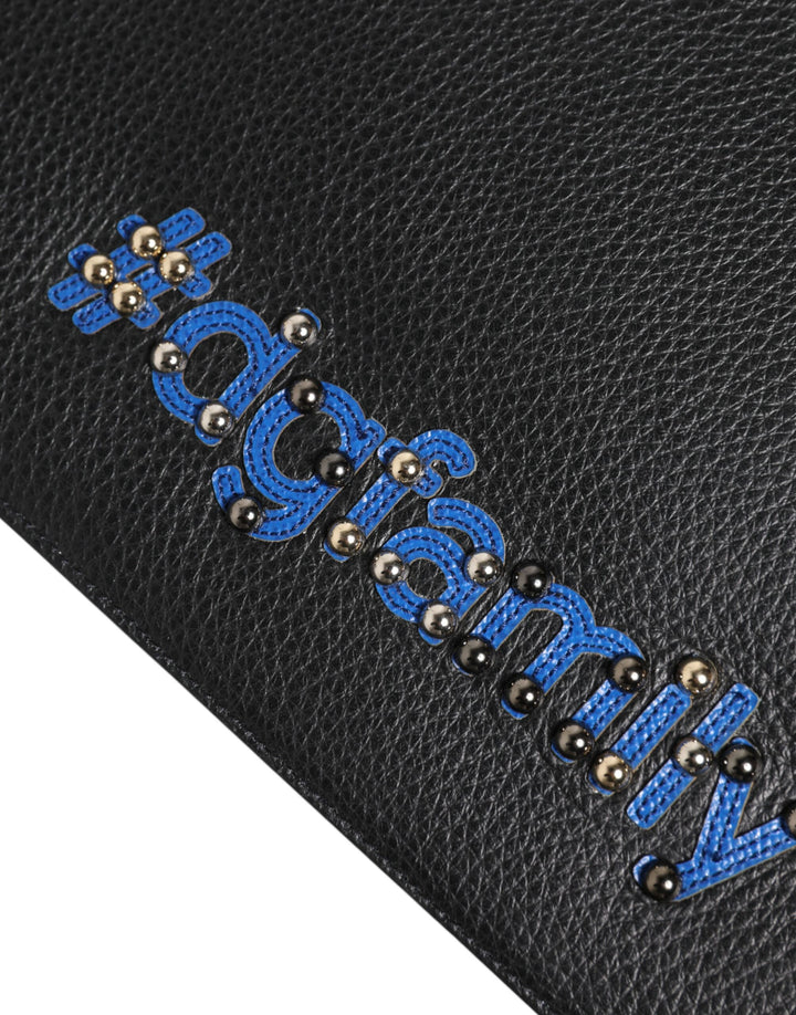 Dolce &amp; Gabbana Black Leather 