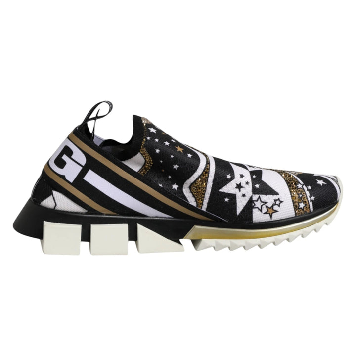 Dolce &amp; Gabbana Multicolor Sorrento Low Top Sneakers Shoes