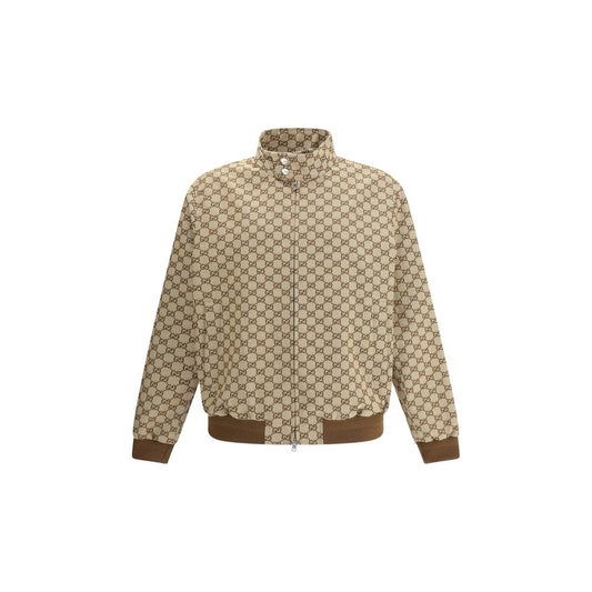 Gucci Beige Cotton Shell Jacket