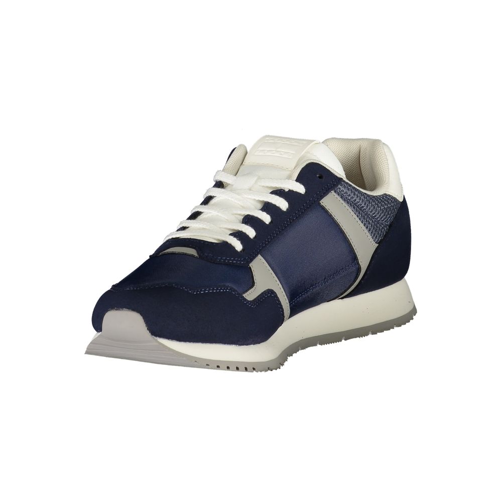 Tommy Hilfiger Blue Polyurethane Men's Sneaker