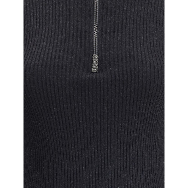 Brunello Cucinelli Black Cashmere Sweatshirt
