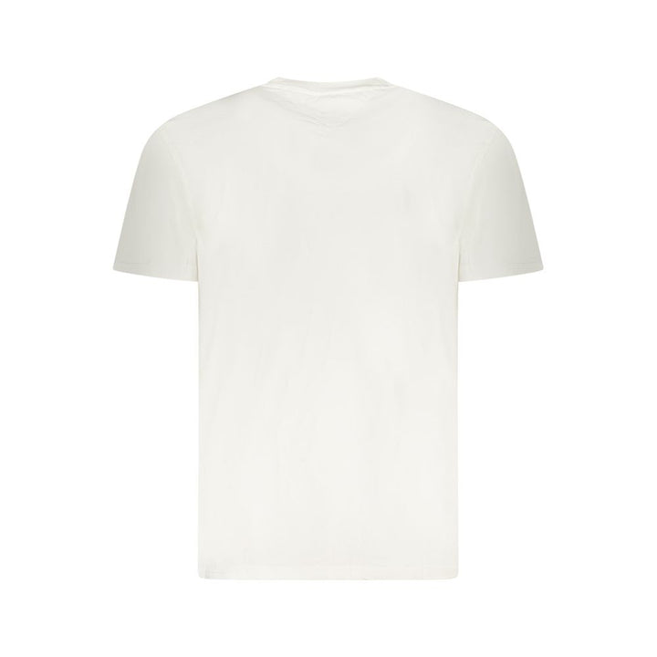 Tommy Hilfiger Bianco Cotton Men T-Shirt