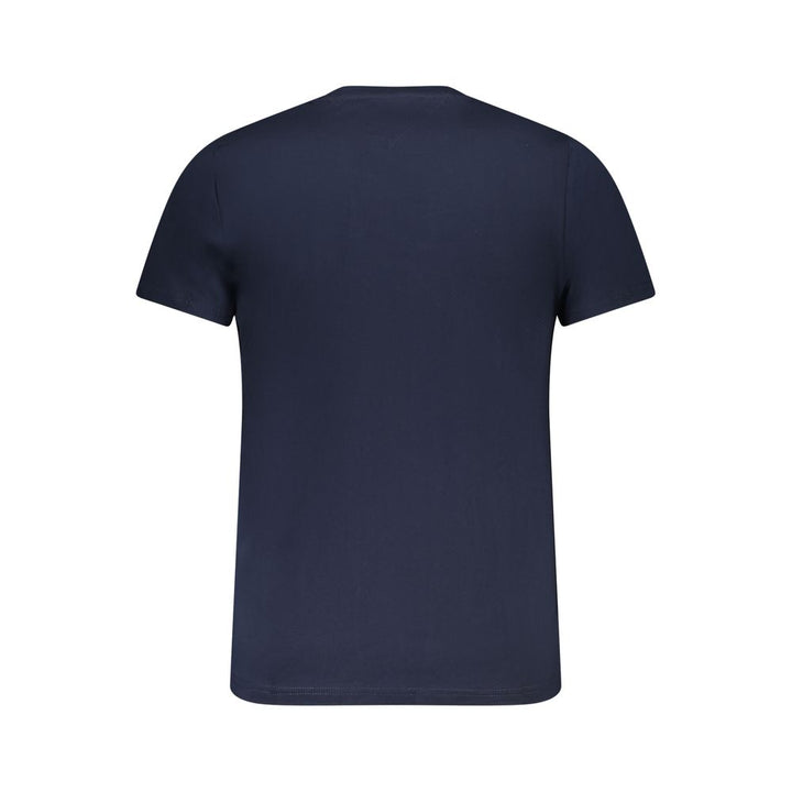 Tommy Hilfiger Blue Cotton Men T-Shirt