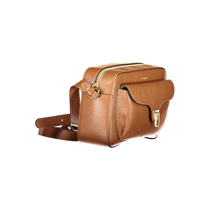 Coccinelle Marrone Leather Women Bag