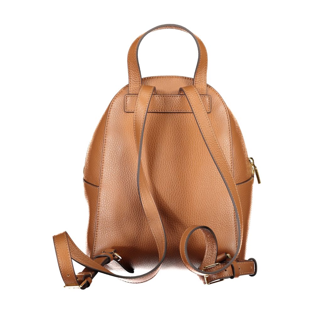 Coccinelle - Marrone Leather Women Backpack