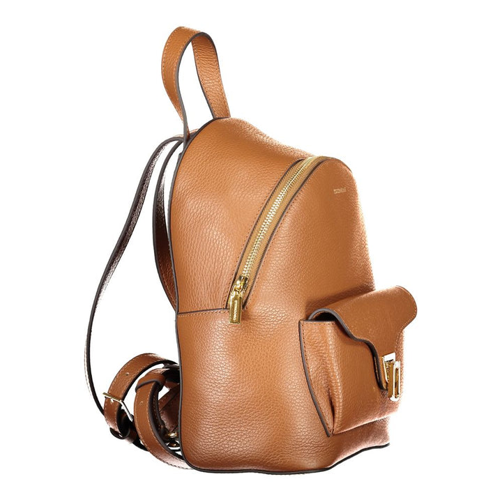 Coccinelle - Marrone Leather Women Backpack