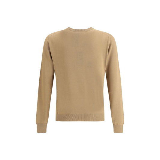 Fendi Beige Fleece Wool Sweatshirt