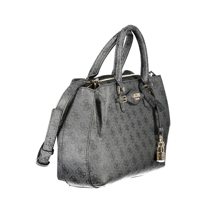 Guess Jeans Black Polyethylene Handbag