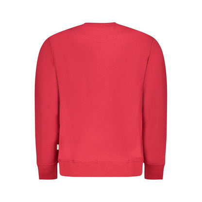 Pepe Jeans Rosso Cotton Men Sweatshirt