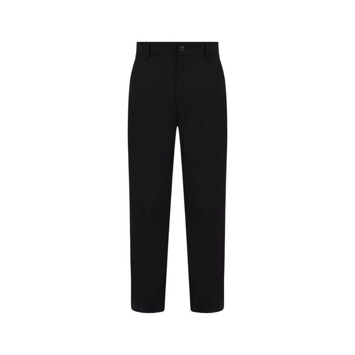 Calvin Klein Jeans Black Recycled Cotton Chino Pants
