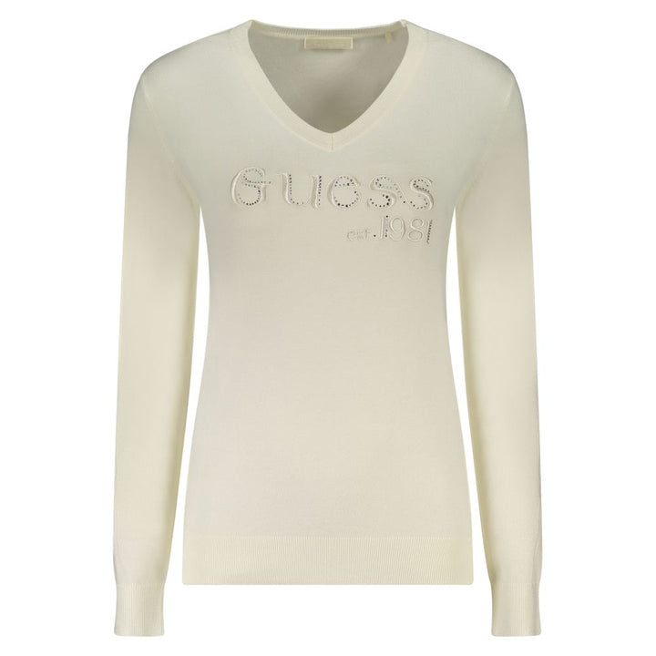 Guess Jeans Bianco Viscosa Women&