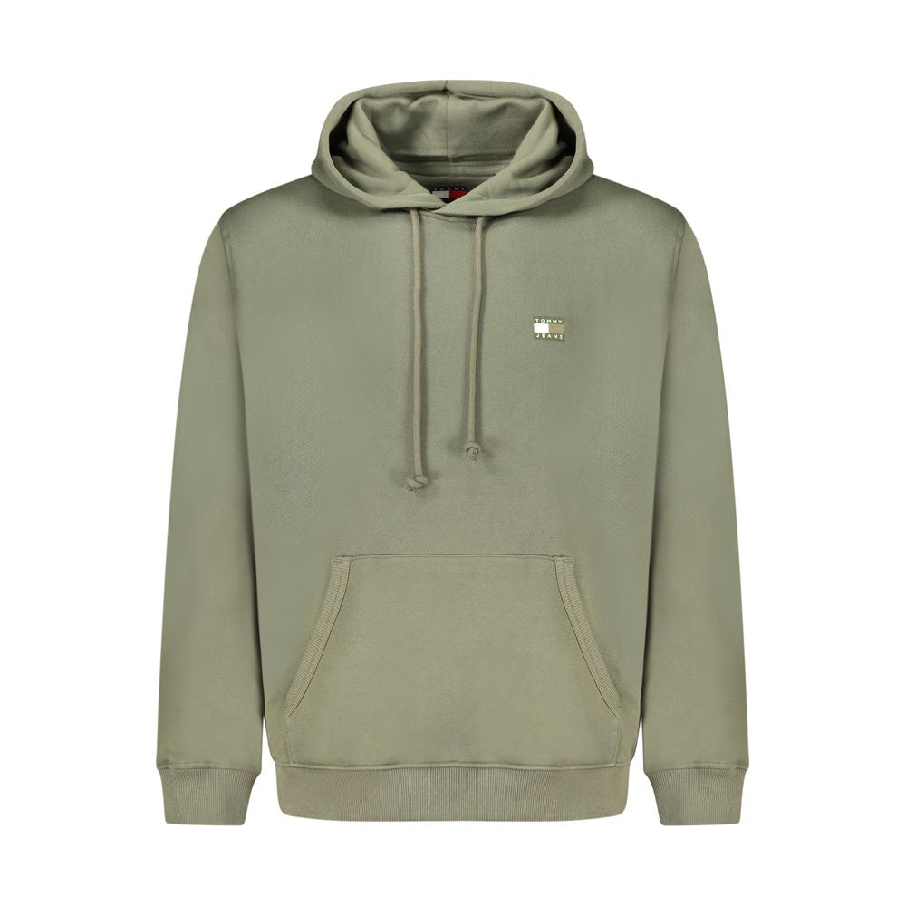 Tommy Hilfiger Verde Cotton Men's Sweatshirt Hoodie