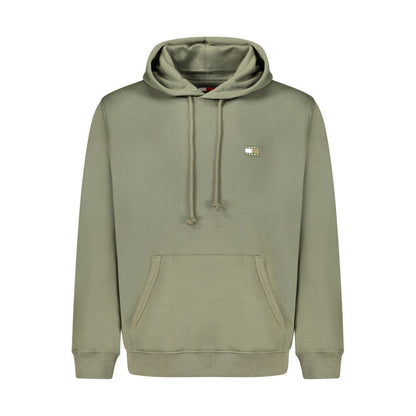 Tommy Hilfiger Verde Cotton Men's Sweatshirt Hoodie