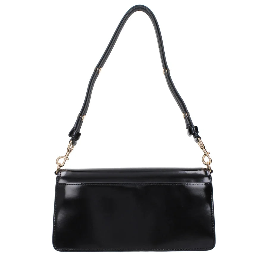 Tory Burch Black Leather Shoulder Bag