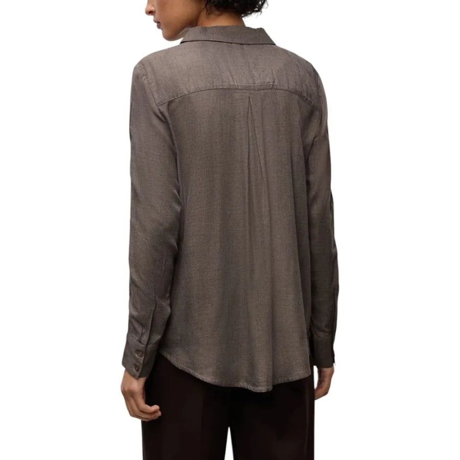 Street One Brown Viscose Blouse