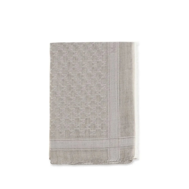 Max Mara Beige Wool Scarf