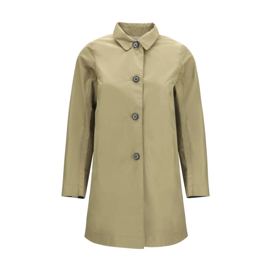 Barbour Bicolor Polyester Trench Coat