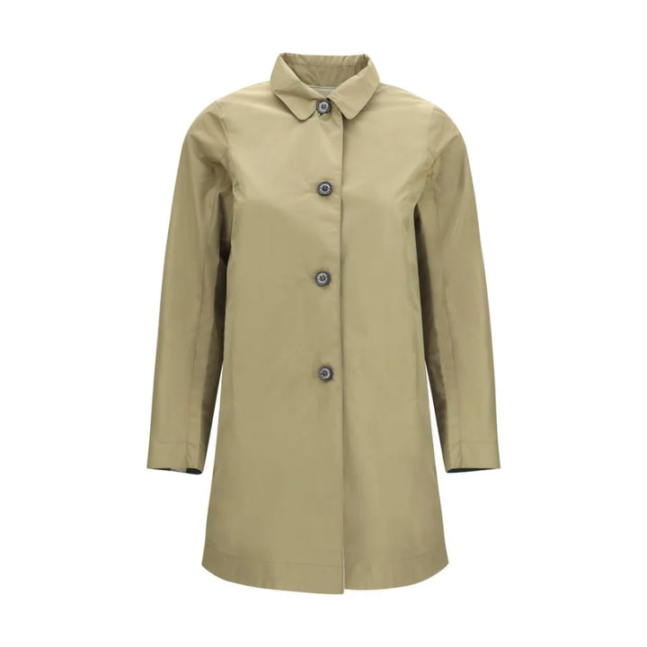 Barbour Bicolor Polyester Trench Coat