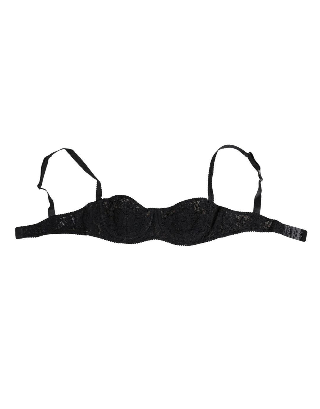 Dolce &amp; Gabbana Black Lace Underwire Bra Lingerie Underwear