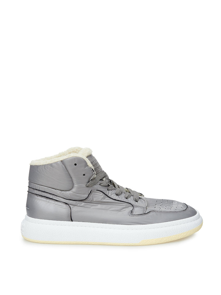 Gris Fury MM6 Maison Margiela Chaussures montantes doublées de fourrure