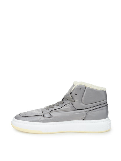 Gris Fury MM6 Maison Margiela Chaussures montantes doublées de fourrure
