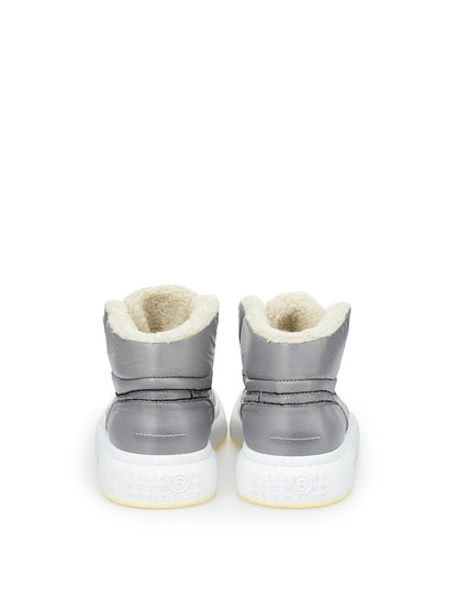 Gris Fury MM6 Maison Margiela Chaussures montantes doublées de fourrure