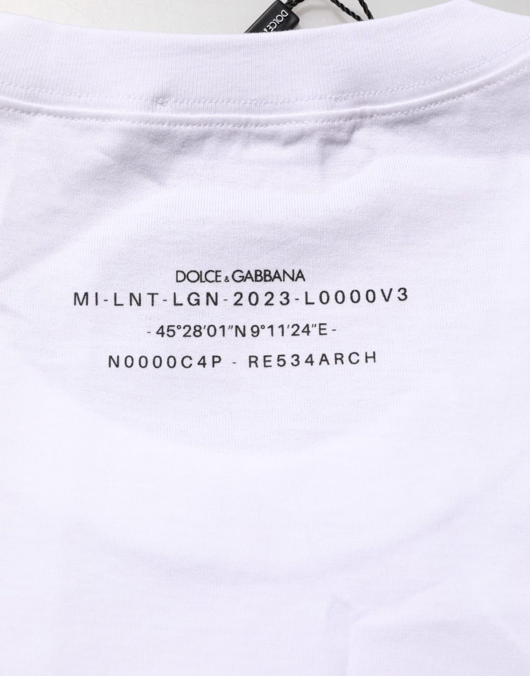 Dolce &amp; Gabbana White Cotton Sleeveless Printed Tank T-shirt