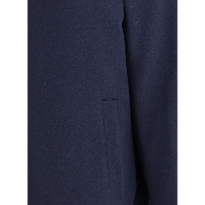 Brunello Cucinelli Blue Cashmere Bomber