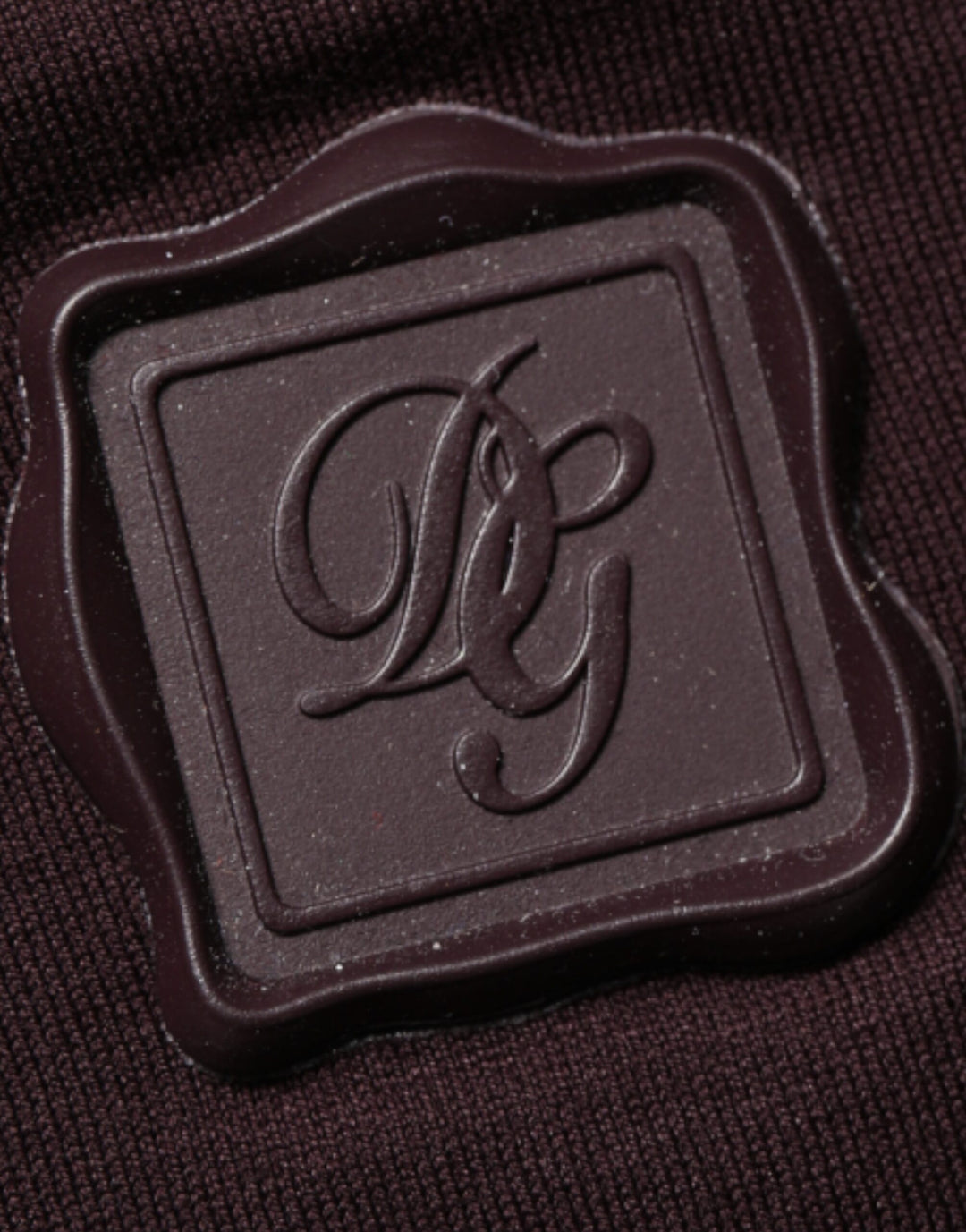 Dolce &amp; Gabbana Brown Logo Plaque Cotton Crew Neck T-shirt