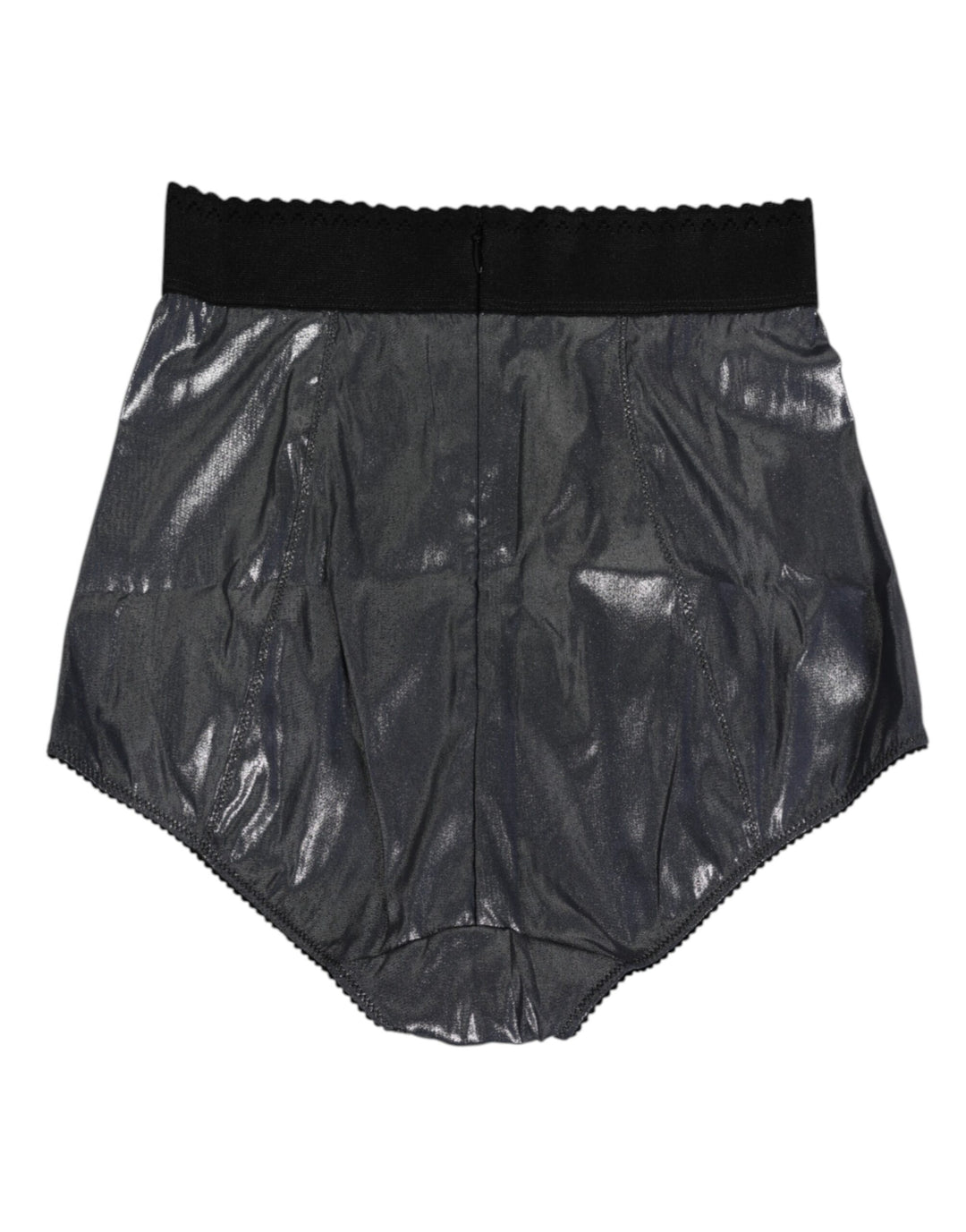 Dolce &amp; Gabbana Gray Silk Stretch Slip Girdle Panty Underwear