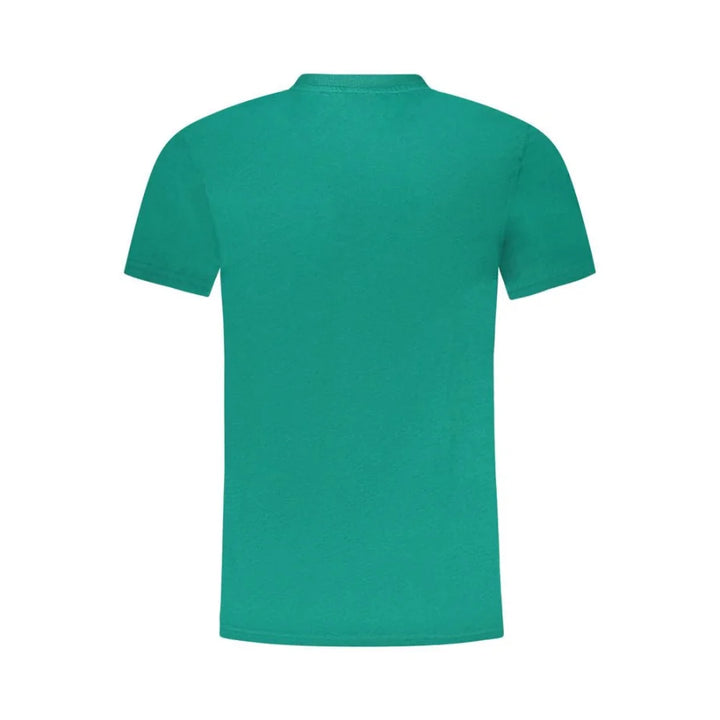 Cavalli Class Verde Cotton Men T-Shirt