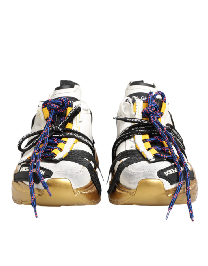 Dolce &amp; Gabbana Multicolor Daymaster Low Top Sneakers Shoes