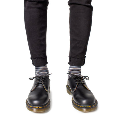 Dr. Martens Black Leather Oxfords And Derbies