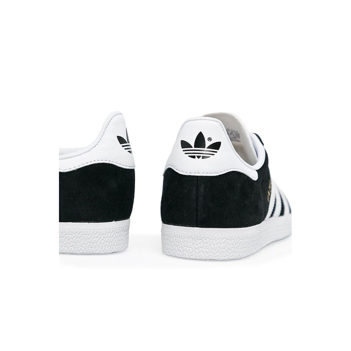 Adidas Originals Black Leather Low Top Sneakers