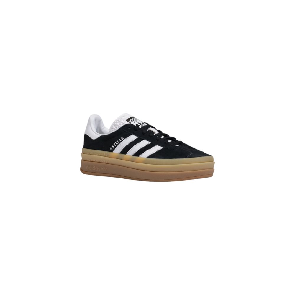 Adidas Originals Black Suede Leather Low Top Sneakers
