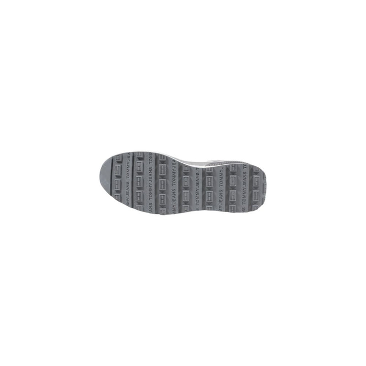 Tommy Hilfiger Jeans Gray Suede Leather Athletic Sneakers