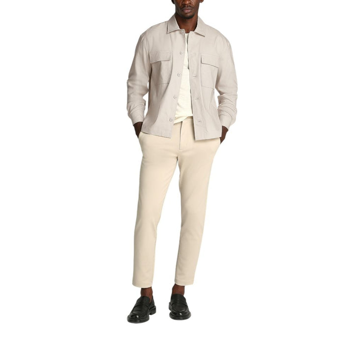 Calvin Klein Beige Lyocell Coat