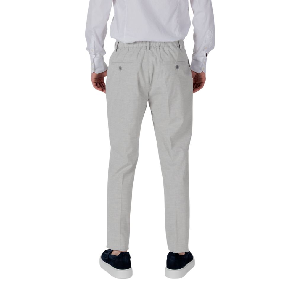 Antony Morato Gray Polyester Dress Pants