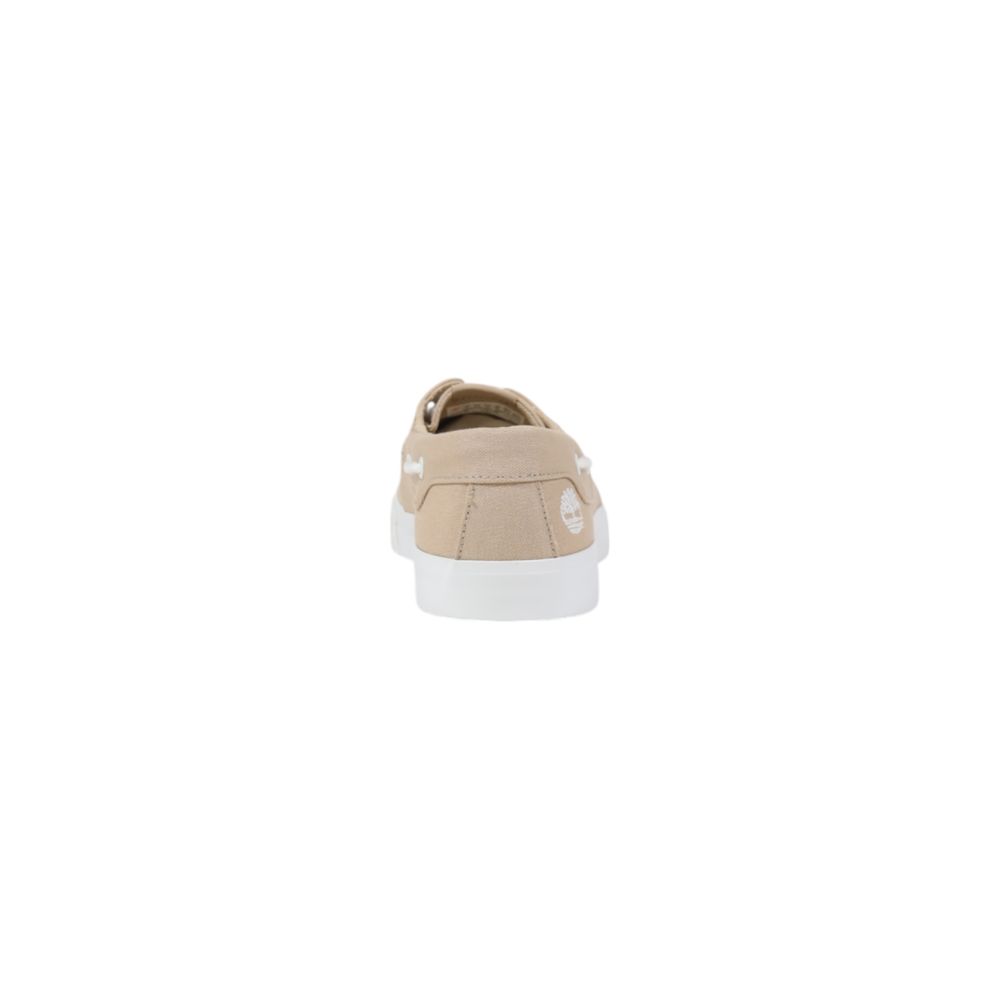 Timberland Beige Lyocell Low Top Sneakers