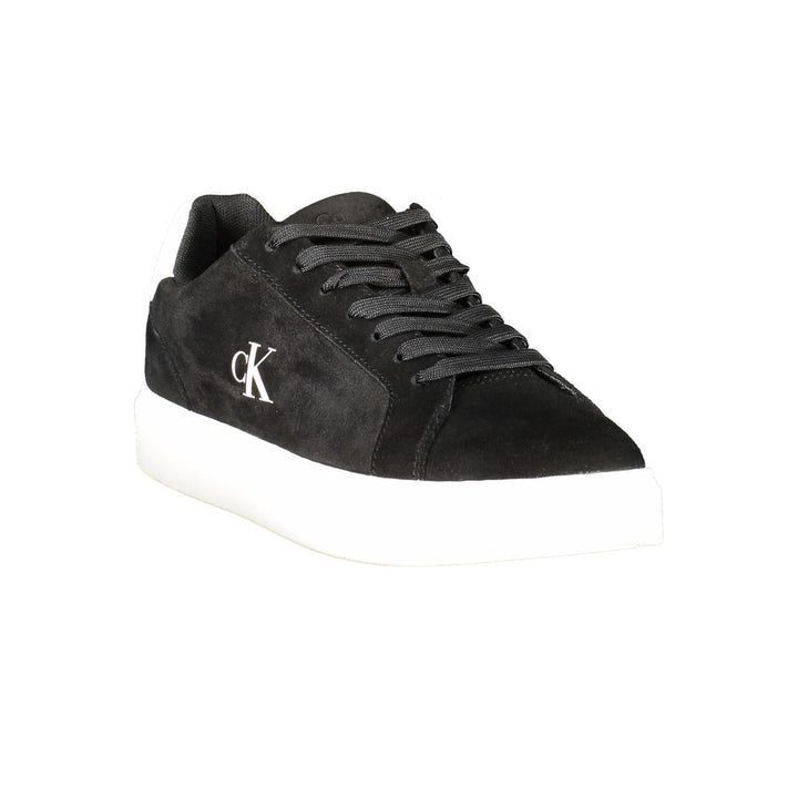 Calvin Klein Black Leather Men&