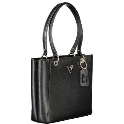 Guess Jeans Black Polyurethane Women's Handbag