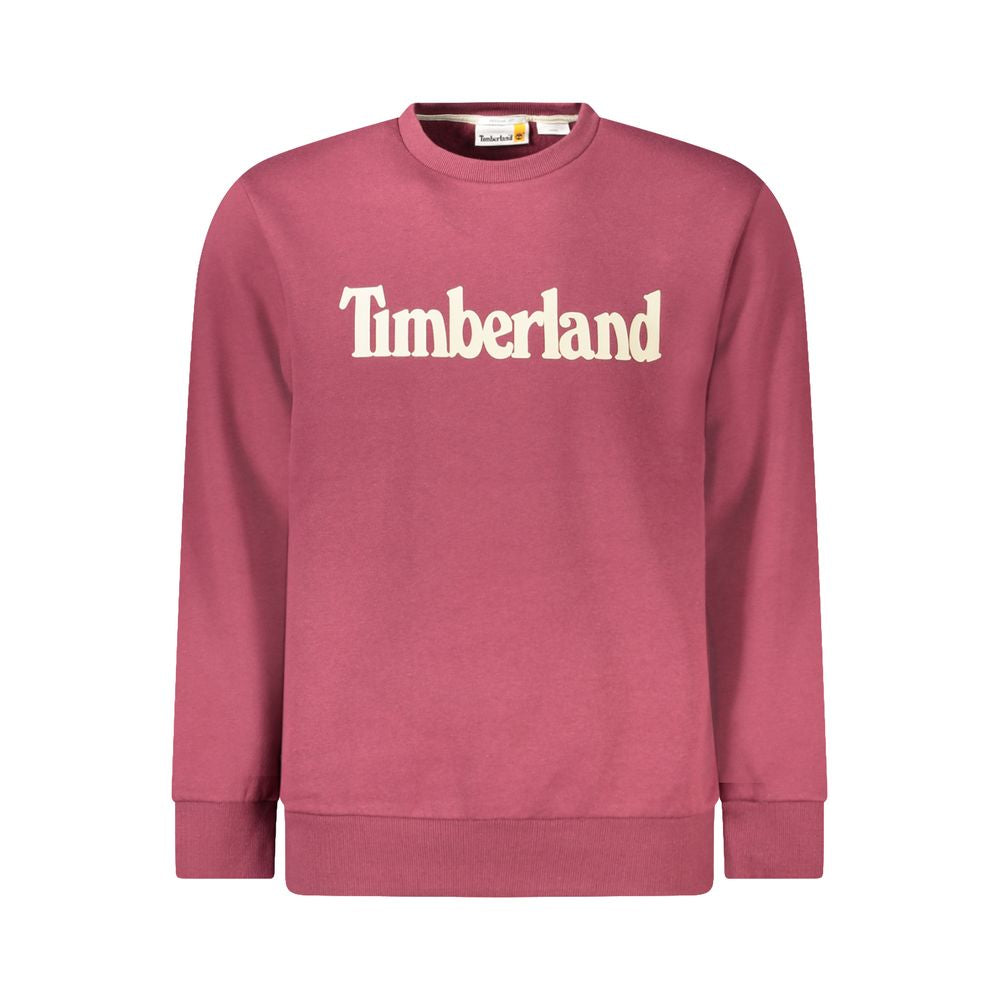 Timberland Rosso Cotton Men Sweatshirt