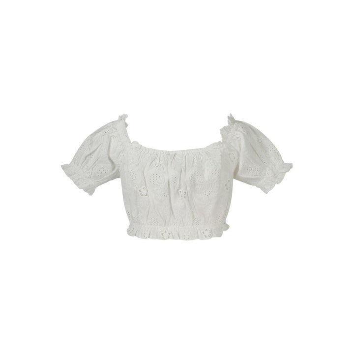 Guess Jeans Bianco Cotton Women Shirt
