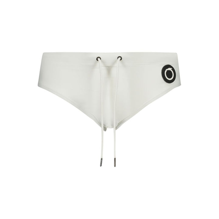 Trussardi White Poliammide Men&