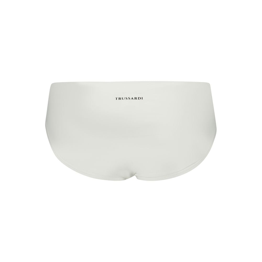 Trussardi White Poliammide Men&