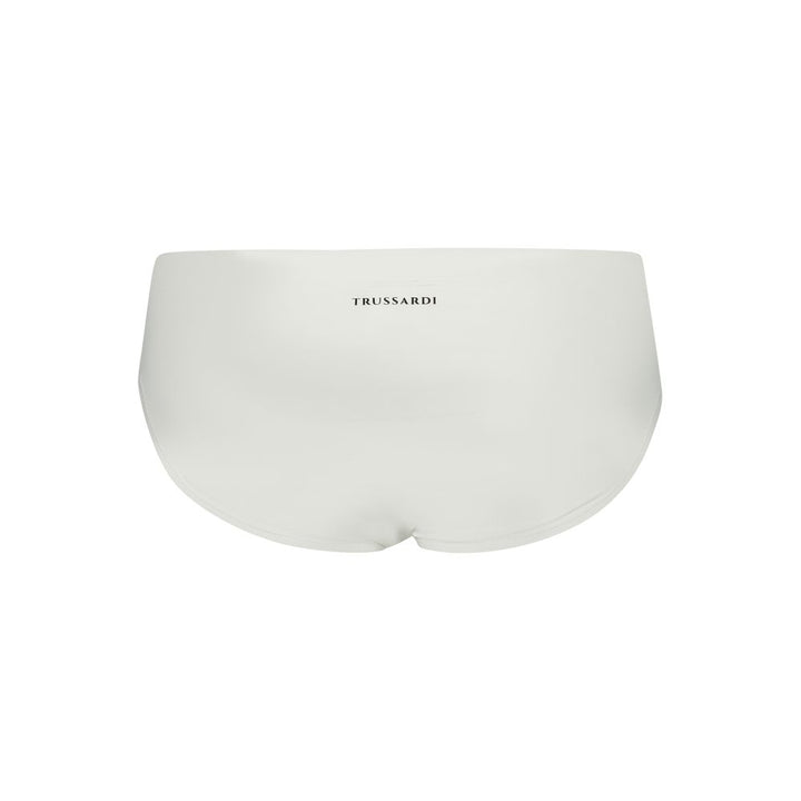 Trussardi White Poliammide Men&