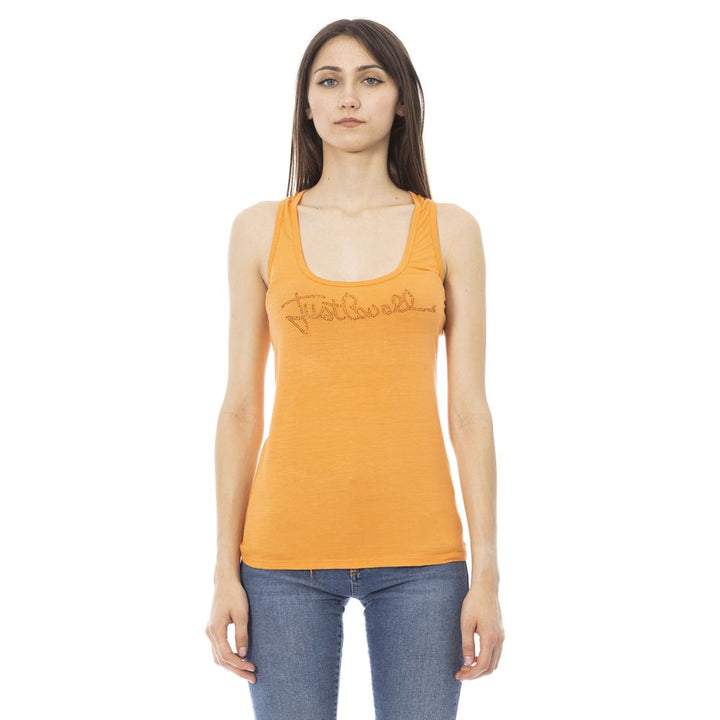 Just Cavalli Orange Viscose Women&