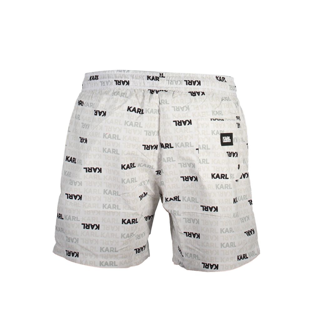 Karl Lagerfeld White Polyester Men&