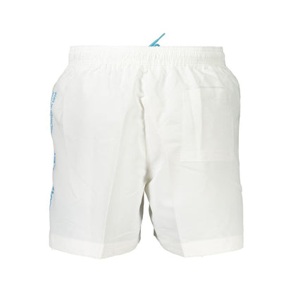 Calvin Klein Bianco Recycled Polyester Men's Swim Boxer
