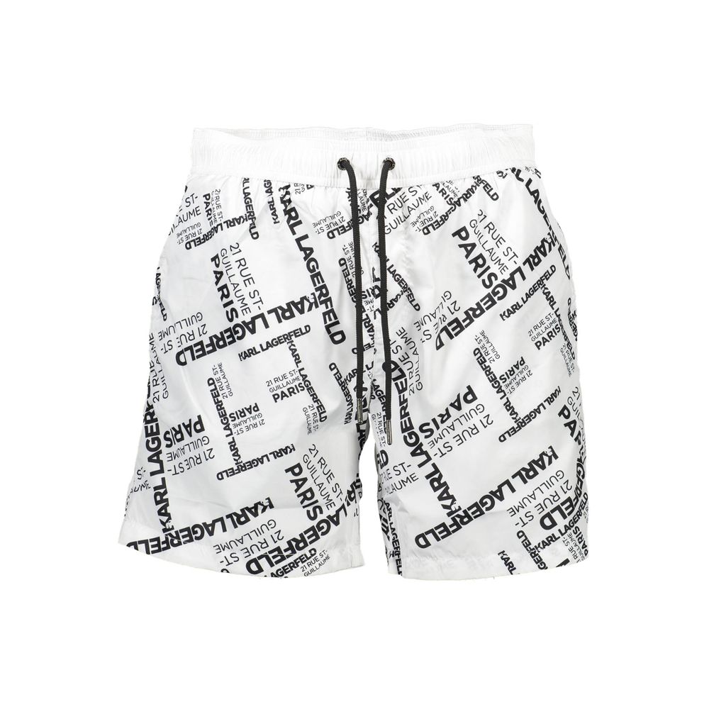 Karl Lagerfeld White Polyester Men&